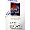 Image 1 : Autograph Signed Script Cover James Bond The Living Daylights
