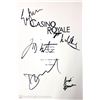 Image 1 : Autograph Signed Script Cover James Bond Casino Royale