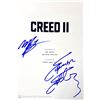 Image 1 : Autograph Signed Script Cover Creed II
