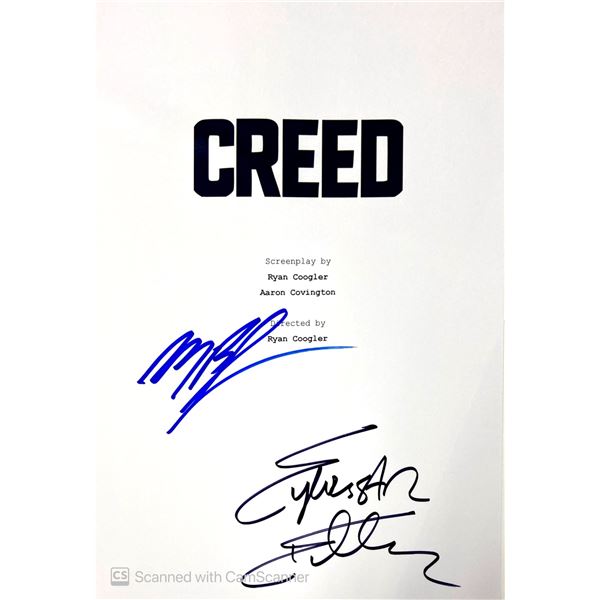 Autograph Signed Script Cover Creed