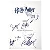 Image 1 : Autograph Signed Script Cover Harry Potter and the Deathly Hollows Part II