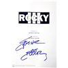 Image 1 : Autograph Signed Script Cover Rocky III