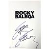 Image 1 : Autograph Signed Script Cover Rocky Balboa