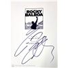 Image 1 : Autograph Signed Script Cover Rocky Balboa