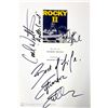 Image 1 : Autograph Signed Script Cover Rocky II
