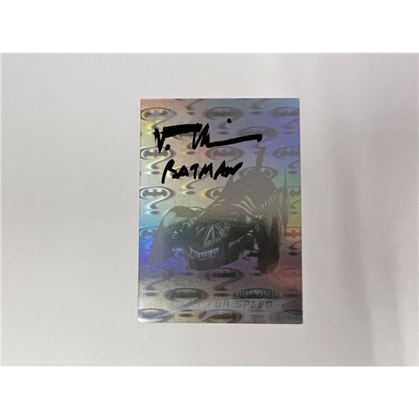 Autograph Val Kilmer Vintage Card