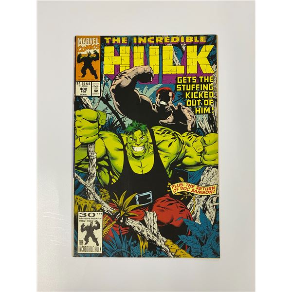 Vintage Incredible Hulk Comic #402