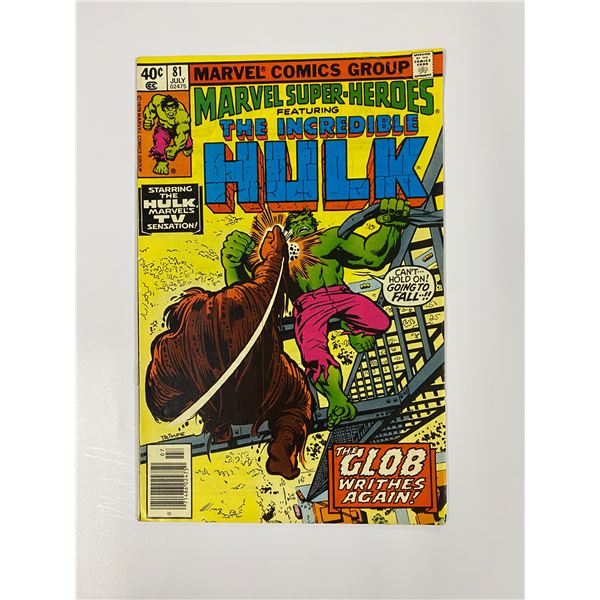 Vintage Incredible Hulk Comic #81