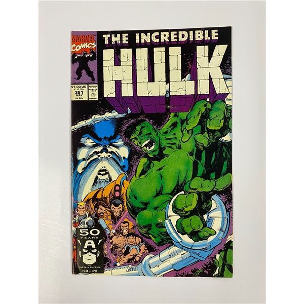 Vintage Incredible Hulk Comic #381