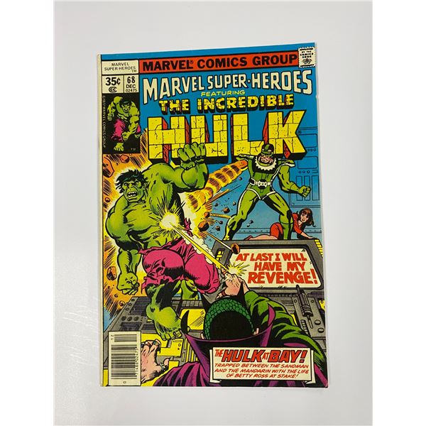 Vintage Incredible Hulk Comic #68