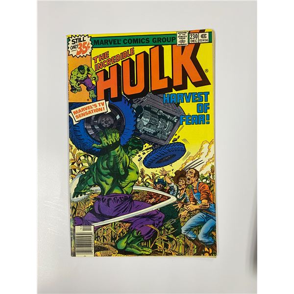 Vintage Incredible Hulk Comic #230