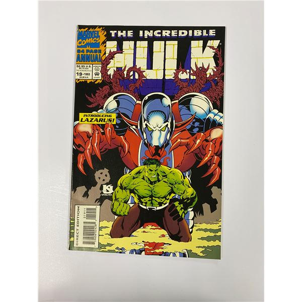 Vintage Incredible Hulk Comic #19
