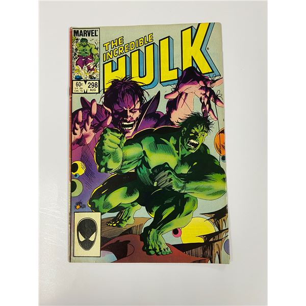 Vintage Incredible Hulk Comic #298