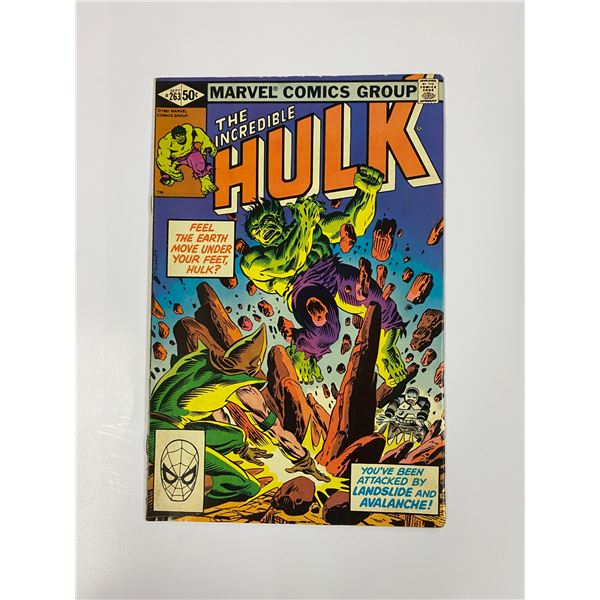 Vintage Incredible Hulk Comic #263
