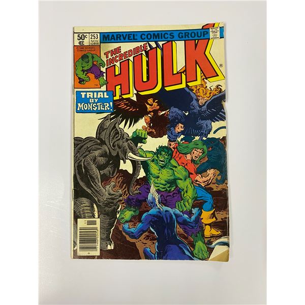 Vintage Incredible Hulk Comic #253