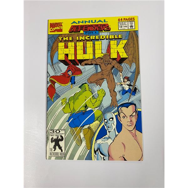 Vintage Incredible Hulk Comic #18