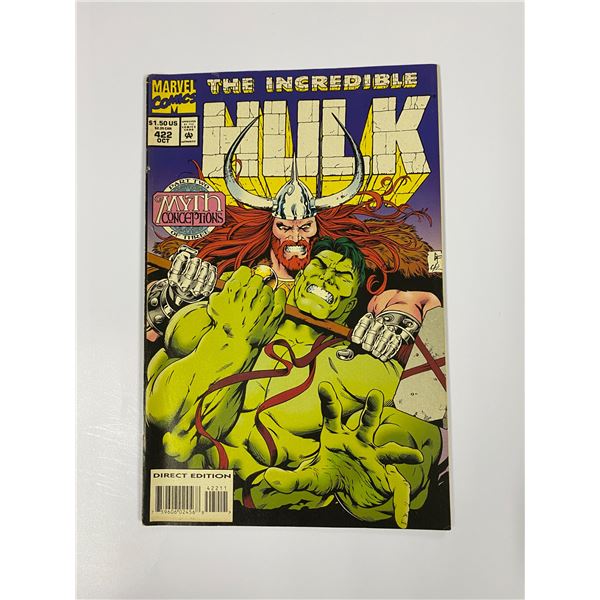 Vintage Incredible Hulk Comic #422