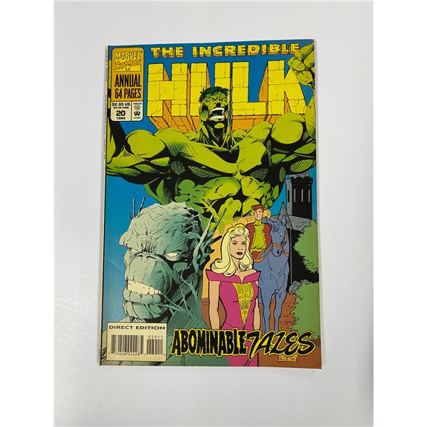Vintage Incredible Hulk Comic #20