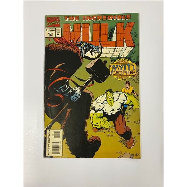 Vintage Incredible Hulk Comic #421