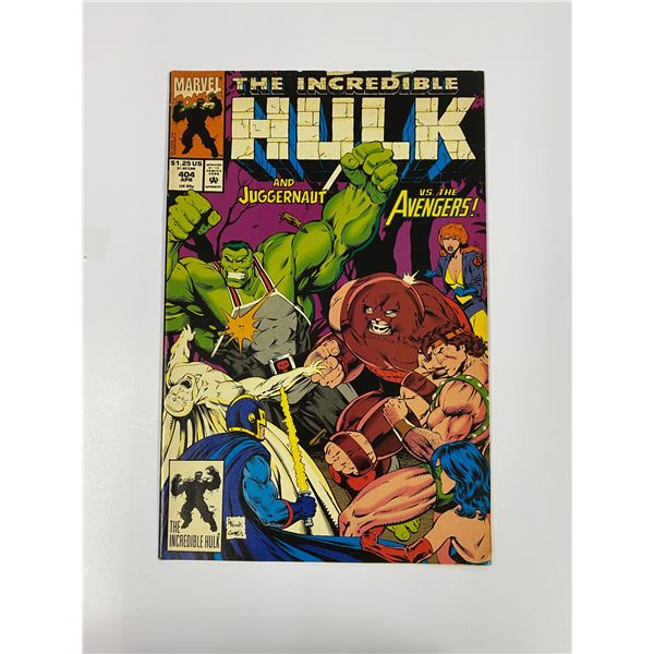 Vintage Incredible Hulk Comic #404