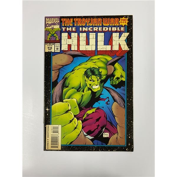 Vintage Incredible Hulk Comic #416