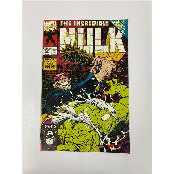 Vintage Incredible Hulk Comic #385