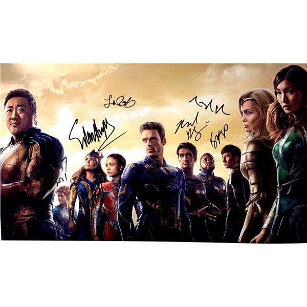 Autographed Eternals Poster