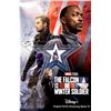 Image 1 : Autographed Falcon Winter Soldier Poster