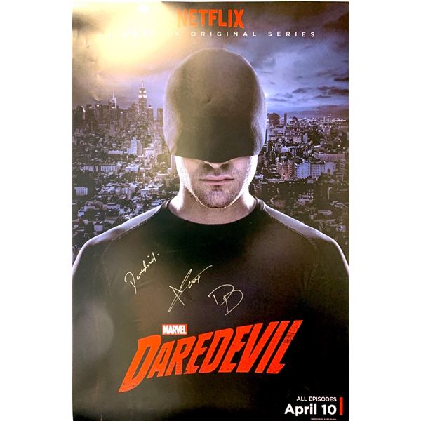 Autographed Daredevil Poster