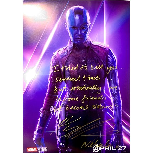 Autographed Guardians Galaxy Poster