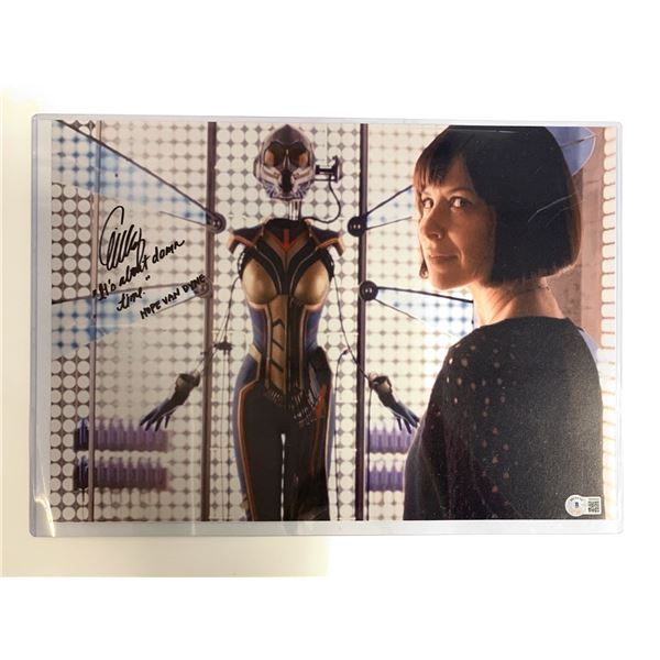 Autographed Evangeline Lilly Photo JSA