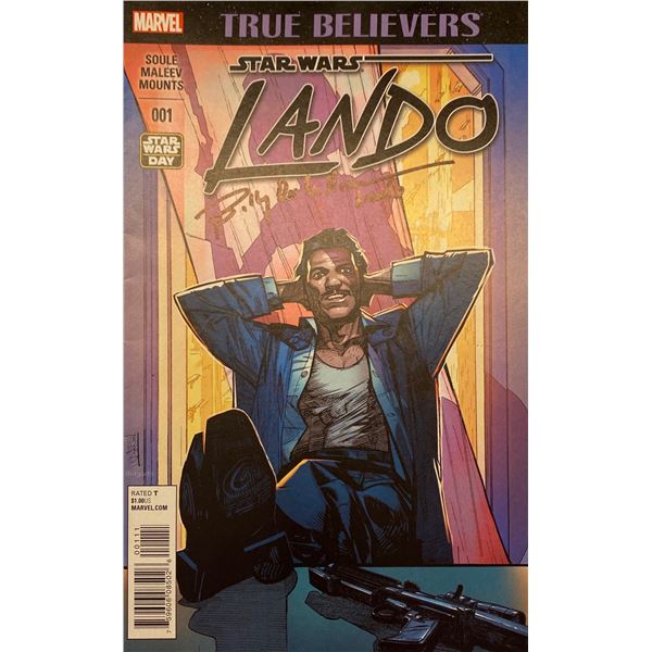 Autographed Star Wars Lando Comics