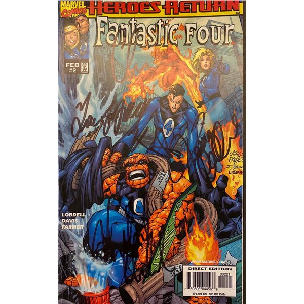Autographed Fantastic Four Comics