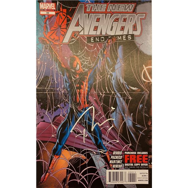 Autographed Avengers Comics