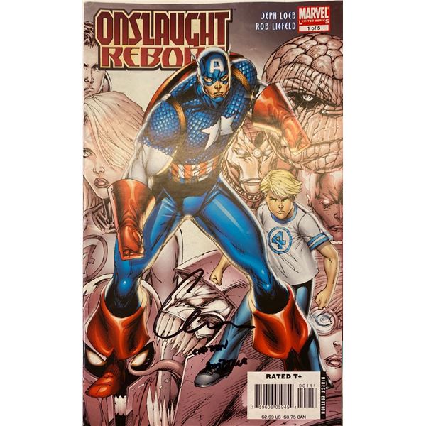 Autographed Captain America Comics