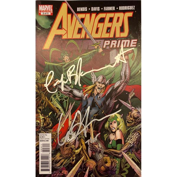 Autographed Avengers Comics