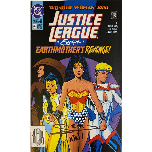 Autographed Justice League Comics