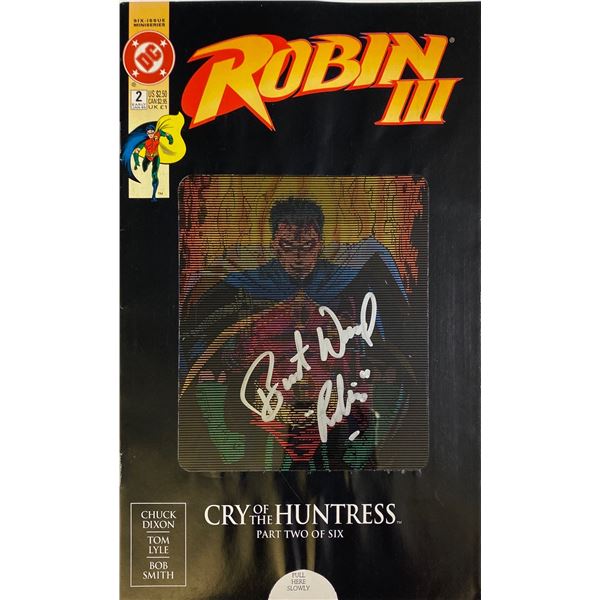 Autographed Robin Comics