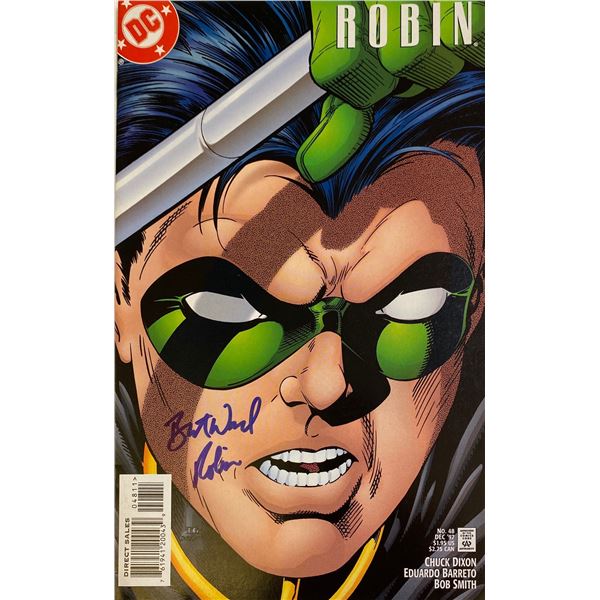 Autographed Robin Comics