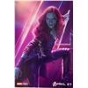Image 1 : Zoe Saldana Autographed Avengers Poster