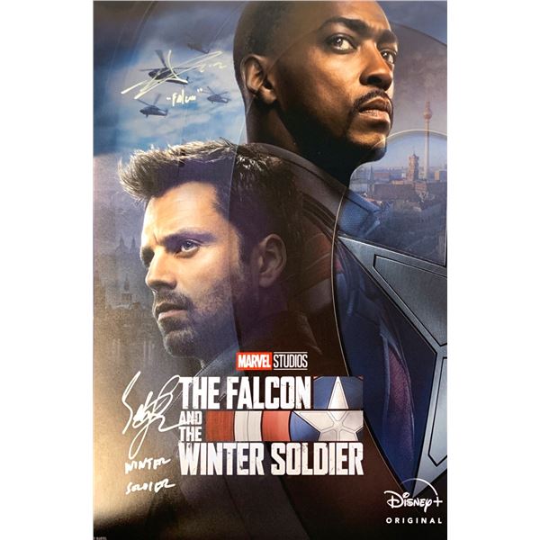 Autographed Avengers Poster