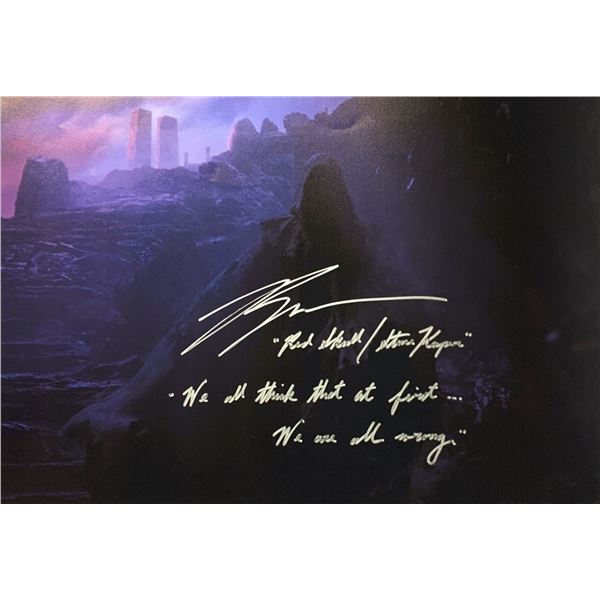 Autographed Avengers Poster