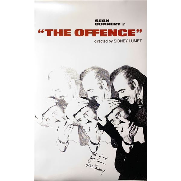 Autographed The Offence Poster