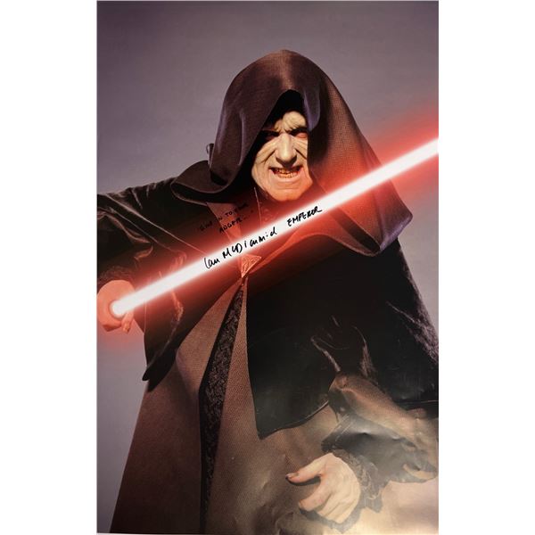 Autographed Star Wars Poster