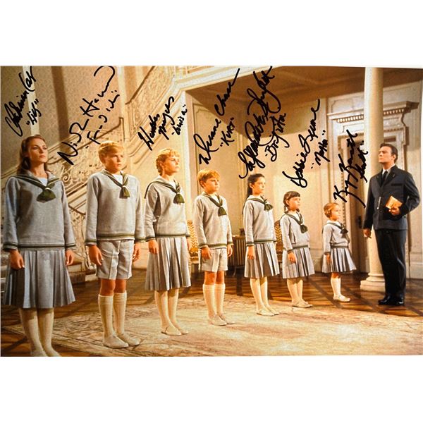 Autographed Sounds of Music Poster
