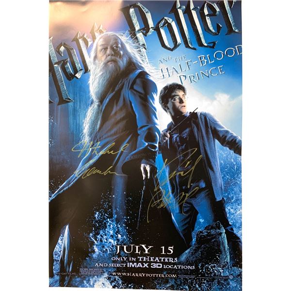 Autographed Harry Potter Half Blood Poster