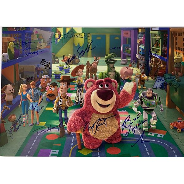 Autographed Toys Story 3 Poster