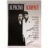 Image 1 : Scarface Al Pacino Autographed Poster