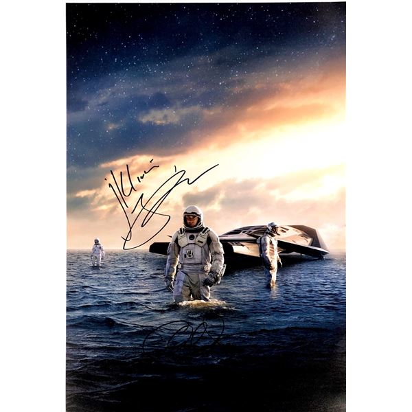 Matthew McConaughey Autographed Interstellar Poster