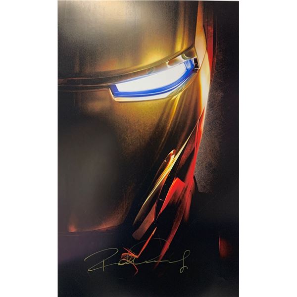 Autographed Iron Man Robert Downey Jr Poster